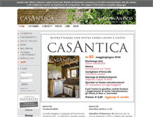 Tablet Screenshot of casantica.net