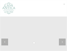 Tablet Screenshot of casantica.gr